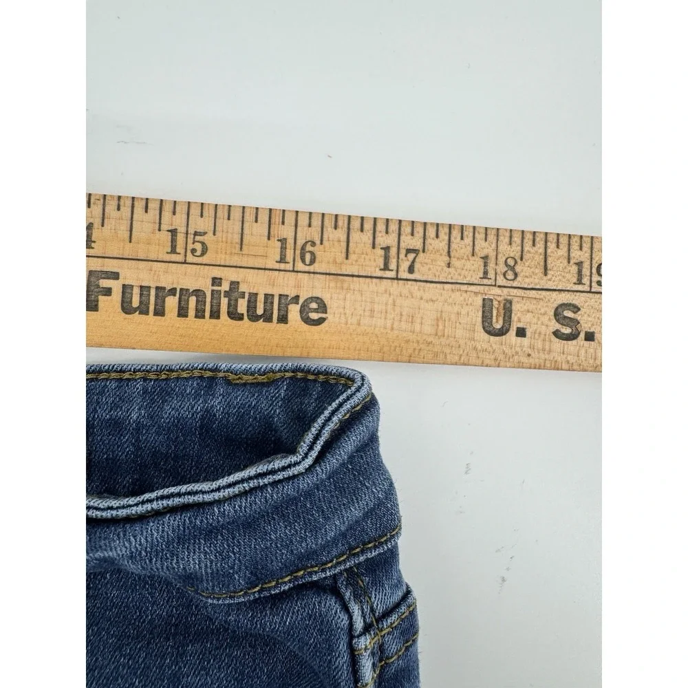 Judy Blue Angie Comfy Chic Mid Rise Relaxed Skinny‎ Cropped Jeans Size 32